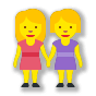 👭