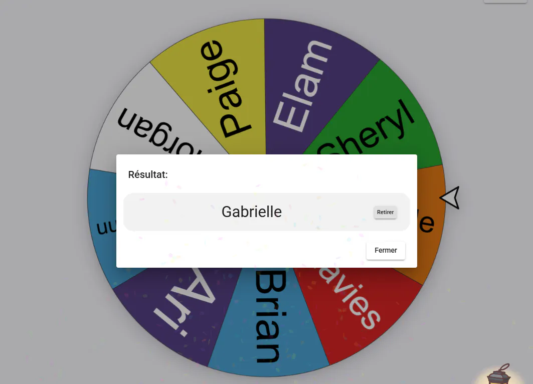 Tirage 6 : Gabrielle