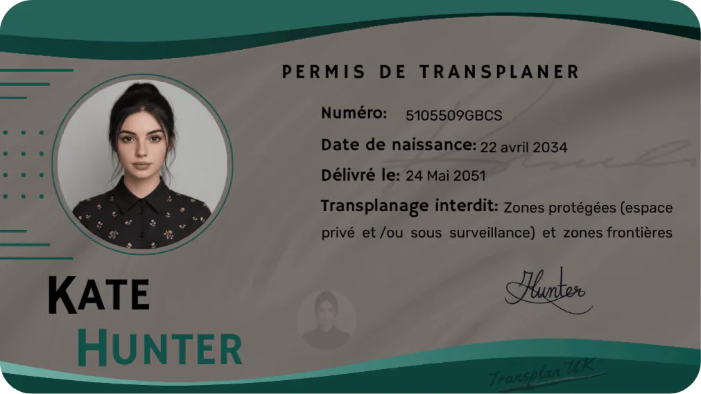Permis de transplanage