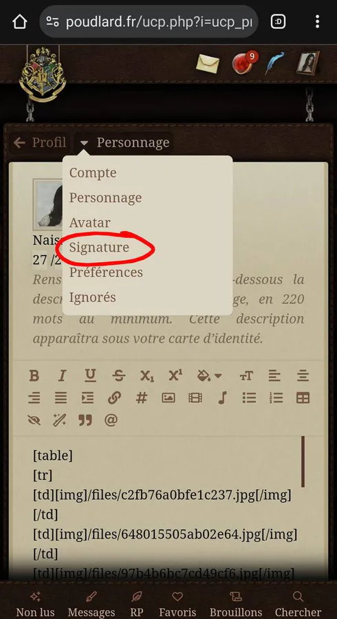 Image postée par le membre