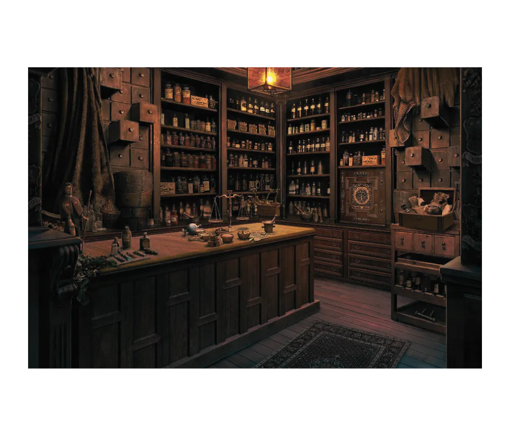 image de l'arrière-boutique d'Apothic'Herbes