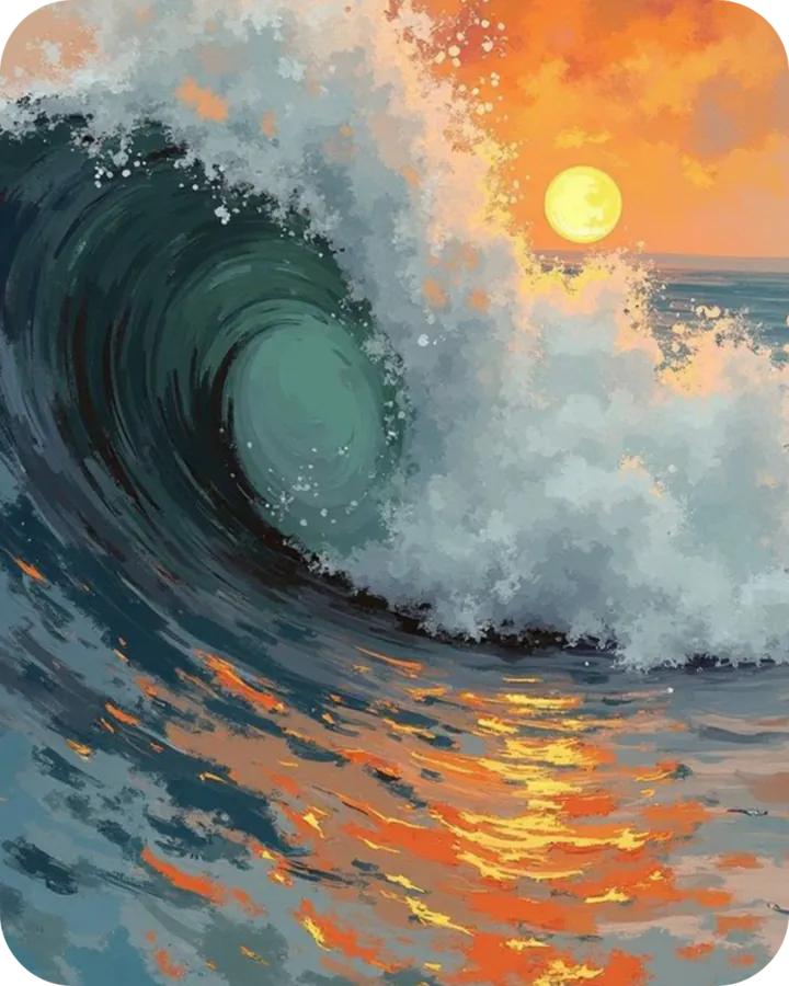 sea painting