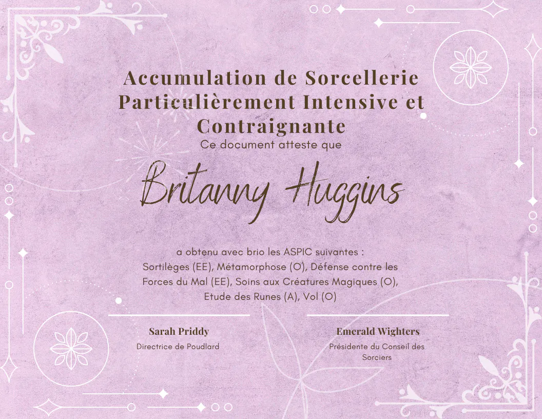 ASPIC de Britanny Huggins