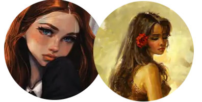 Avatars de Cassidy Harrington et Skye Galloway