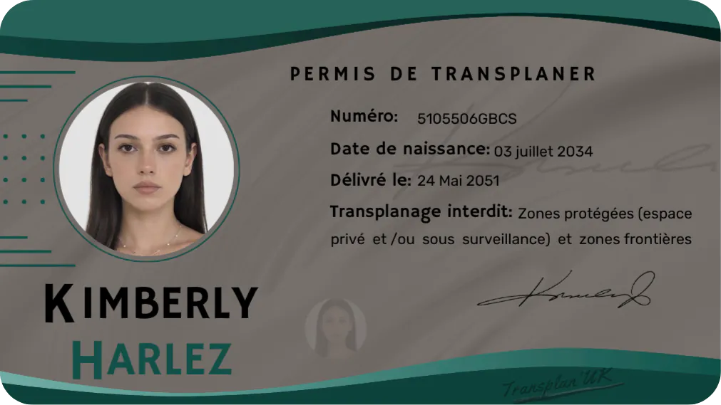 Permis de transplanage