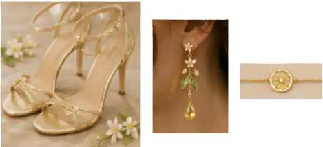 bijoux et chaussures