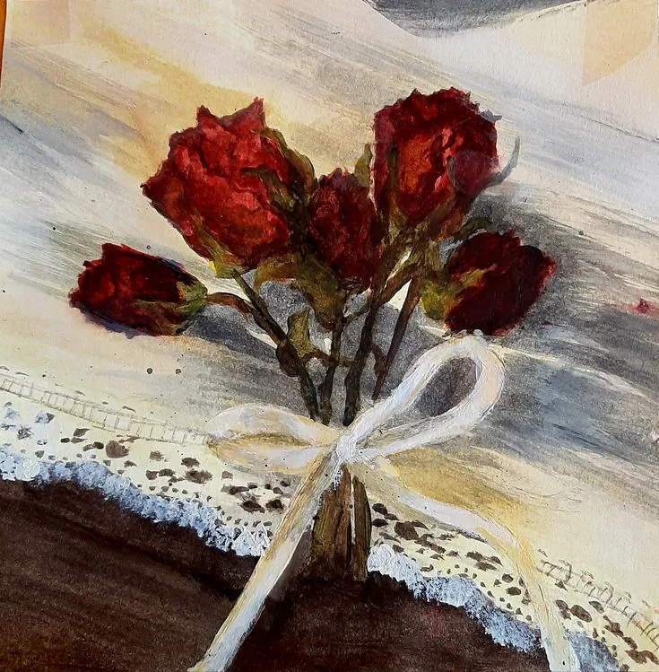 un bouquet de roses