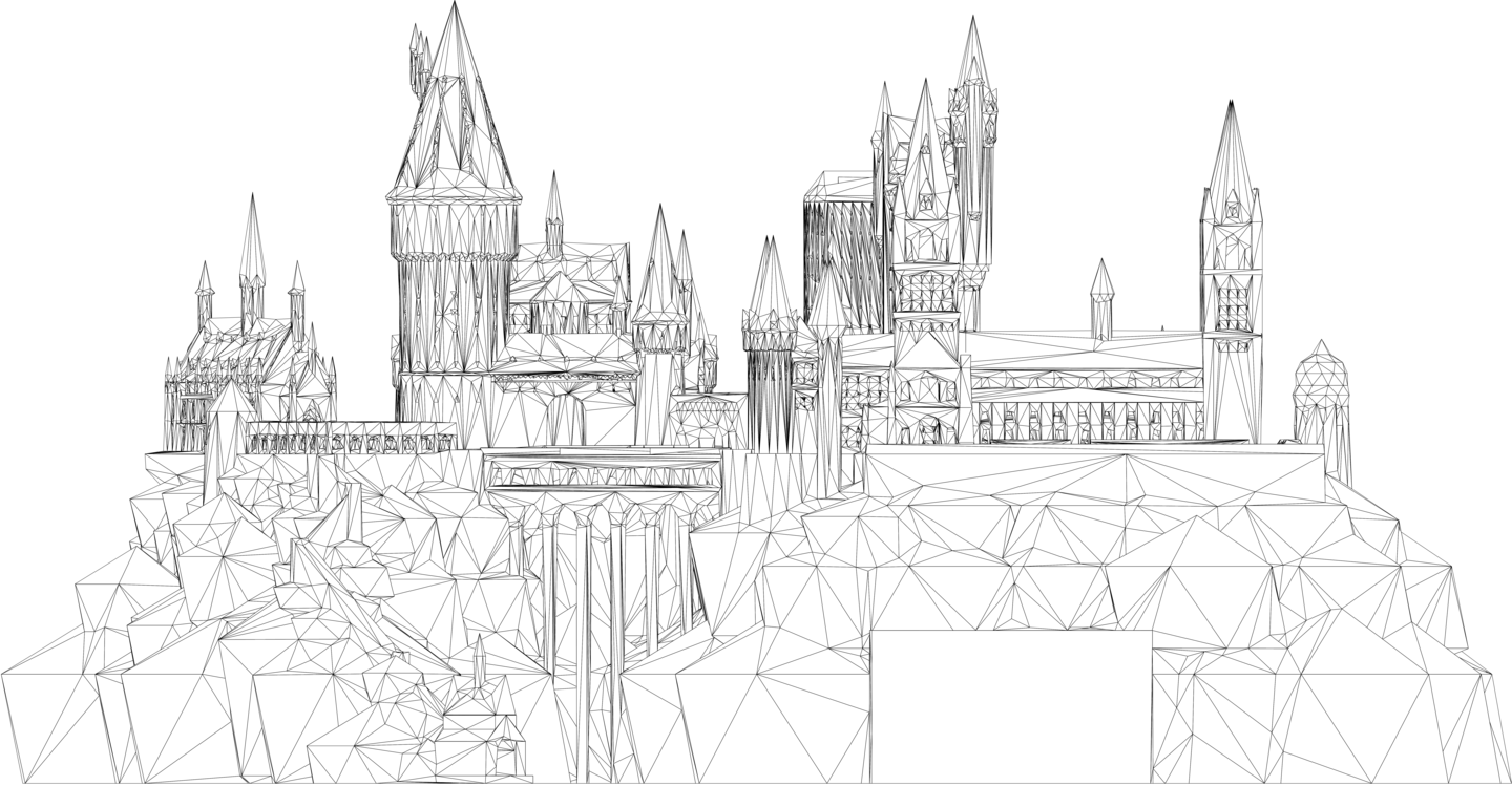 Carte technique de Poudlard