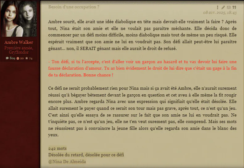 Image postée par le membre