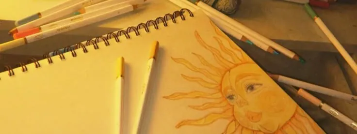 dessin d'un soleil