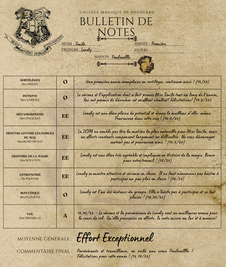 Bulletin de Lonely Smile