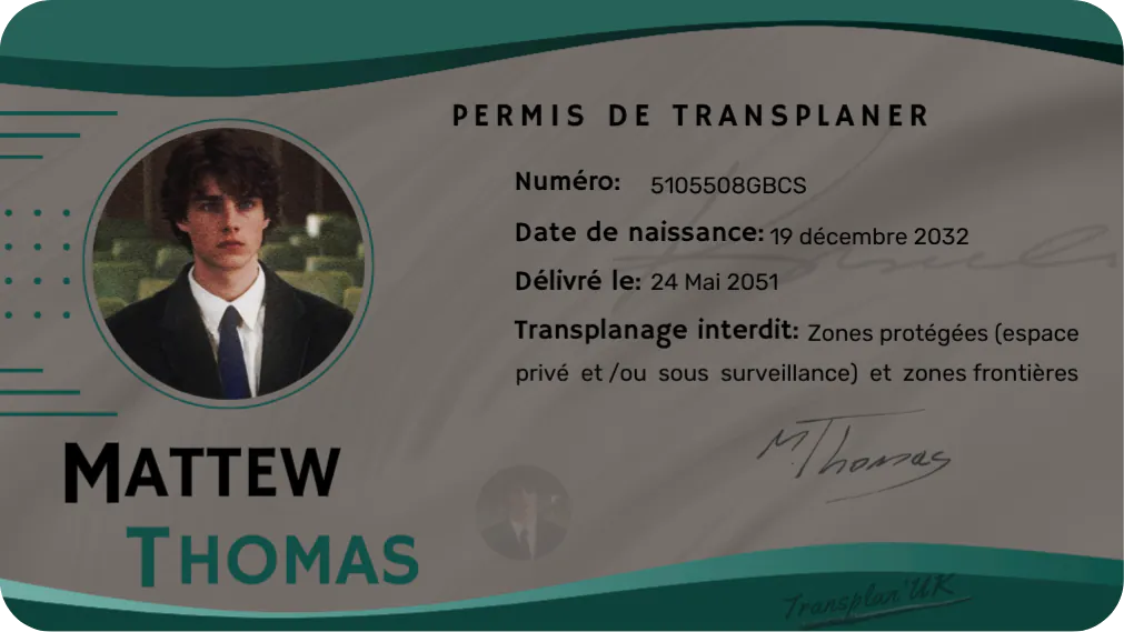 Permis de transplanage
