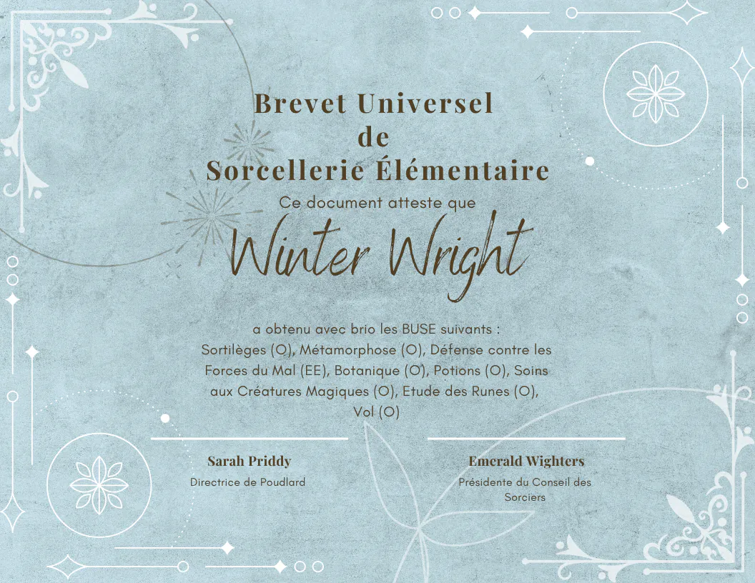 BUSE de Winter Wright