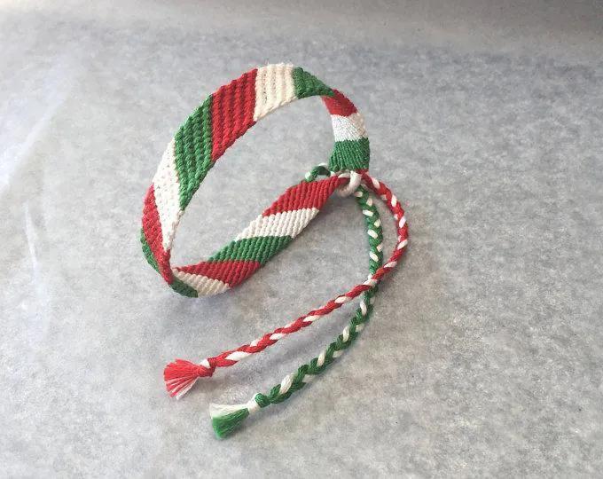 bracelet brésilien aux couleurs de l’Italie