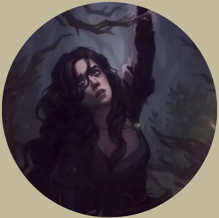 femme aux cheveux long noir