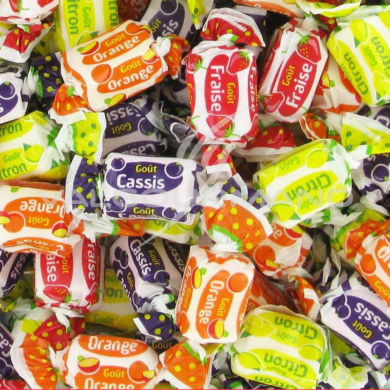 photo de bonbons tendres aux fruits