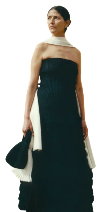 Victoria dans une robe élégante