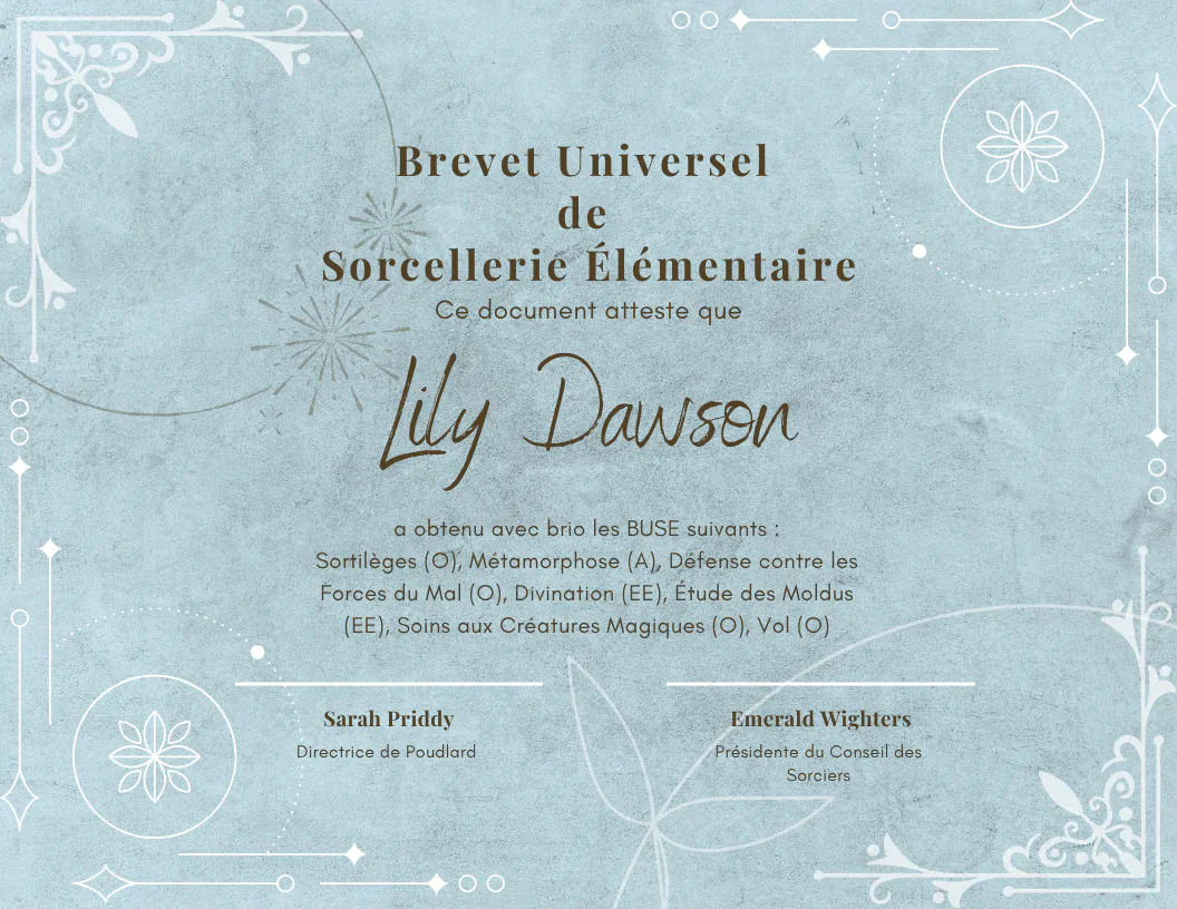 BUSE de Lily Dawson
