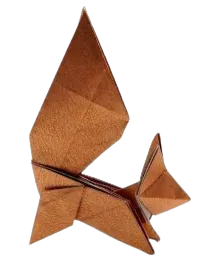 origami écureuil