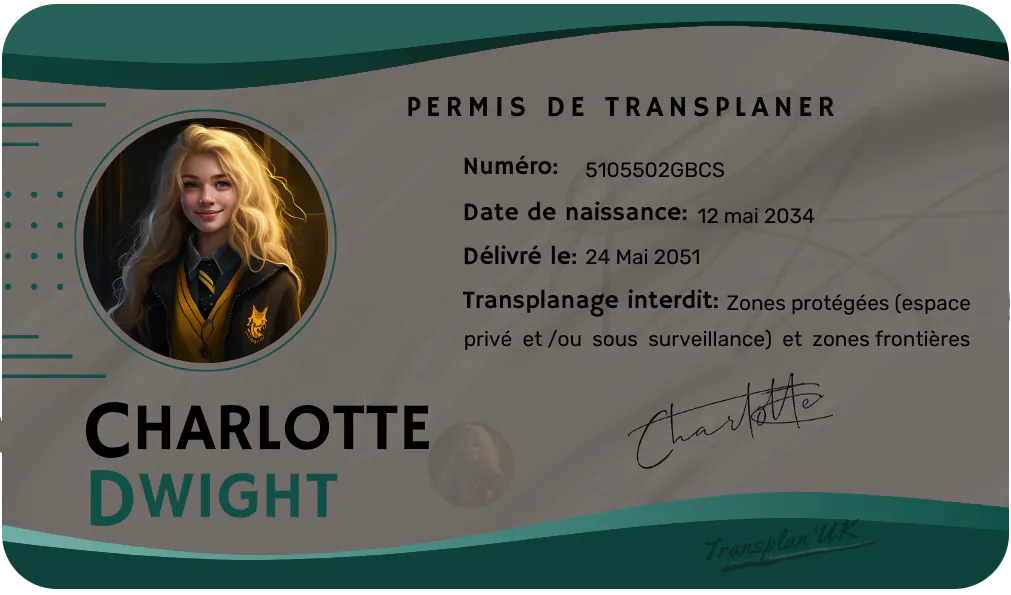 Permis de transplanage