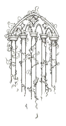 porte avec étoiles