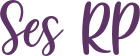 Ses RP, titre écrit en violet
