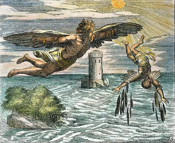 Illustration: Icare et Dédale