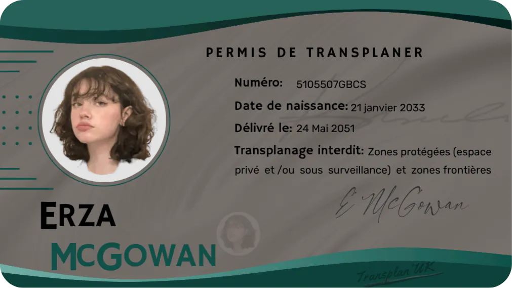 Permis de transplanage