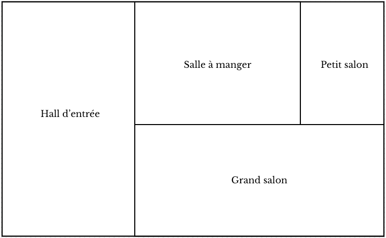 Plan rez-de-chaussée
